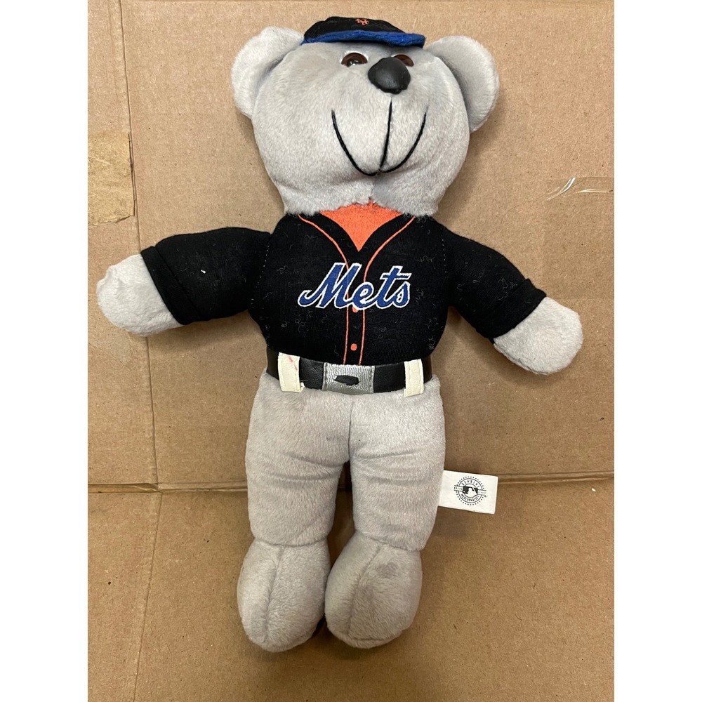 New York Mets MLB Plush Teddy Bear Nanco vintage 90s rare